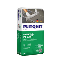 Ровнитель Plitonit Р1 Easy для грубого выравнивания бет. полов, 25 кг купить в интернет-магазине инженерного оборудования в Санкт-Петербурге