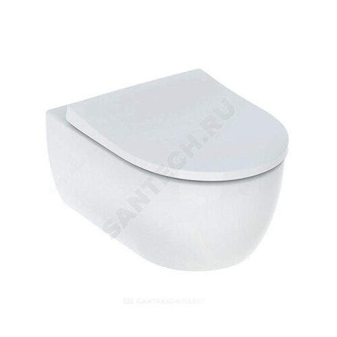 Унитаз подвесной Icon горизонт/выпуск микролифт Geberit 500.784.01.1 купить в интернет-магазине инженерного оборудования в Санкт-Петербурге