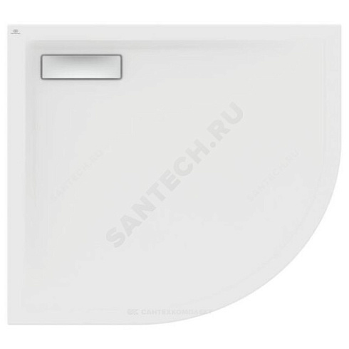 Поддон душевой акрил полукруглый ULTRAFLAT NEW 800х800х25 белый Ideal Standard T449101 купить в интернет-магазине инженерного оборудования в Санкт-Петербурге
