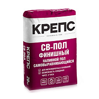 Наливной пол Крепс СВ-пол самовыравнивающийся, 20 кг купить в интернет-магазине инженерного оборудования в Санкт-Петербурге