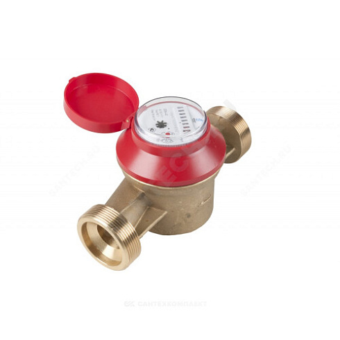 Счётчик г/в и х/в крыльчатый одноструйный Ду 40 Ру16 90С L=200мм резьба В/К ОСВУ Декаст 73-40-01 купить в интернет-магазине инженерного оборудования в Санкт-Петербурге