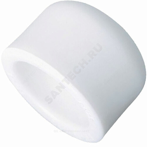 Заглушка (пробка) PP-R белая внутренняя пайка Дн 75 VALFEX 10162075 купить в интернет-магазине инженерного оборудования в Санкт-Петербурге