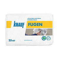 Шпаклевка гипсовая Knauf Fugen универсальная, 25 кг купить в интернет-магазине инженерного оборудования в Санкт-Петербурге