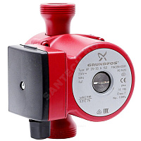 Насос циркуляционный с мокрым ротором UP 20-15 N PN10 1х230В/50 Гц Grundfos 59641500 купить в интернет-магазине инженерного оборудования в Санкт-Петербурге
