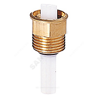 Клапан запорный R160 Ду 15 G1/4x1/2 ВР/НР д/возд запорн Giacomini R160Y002 купить в интернет-магазине инженерного оборудования в Санкт-Петербурге