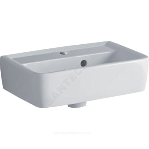 Умывальник мебельный Renova Plan 45 белый Geberit 272145000 купить в интернет-магазине инженерного оборудования в Санкт-Петербурге
