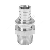 Муфта для PE-X нерж Дн 20х1/2 НР RAUTITAN SX Rehau 11377821001 купить в интернет-магазине инженерного оборудования в Санкт-Петербурге