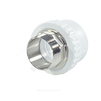 Муфта PP-R комбинированная под ключ белая НР Дн 75х2 1/2 VALFEX 10135075 купить в интернет-магазине инженерного оборудования в Санкт-Петербурге