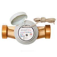 Счётчик г/в и х/в крыльчатый одноструйный Ду 40 Ру16 90С L=200мм резьба импульсный В/К ЭКО НОМ СВДГ40-003 купить в интернет-магазине инженерного оборудования в Санкт-Петербурге