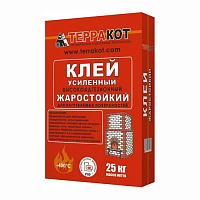 Клей для печной плитки жаростойкий Терракот, 25 кг купить в интернет-магазине инженерного оборудования в Санкт-Петербурге