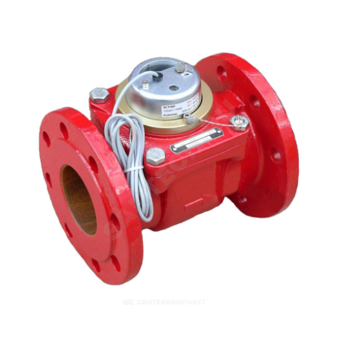 Счётчик г/в турбинный Ду 40 Ру16 150С L=200мм фл импульсный ВСТН Тепловодомер купить в интернет-магазине инженерного оборудования в Санкт-Петербурге