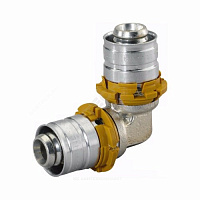 Угольник МП латунь пресс Дн 25х90гр MLC Uponor 1070525 (1014746) купить в интернет-магазине инженерного оборудования в Санкт-Петербурге