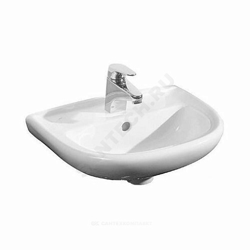 Умывальник подвесной Deep by Jika (Olymp) 60 белый Jika 8.1061.3.000.104.9 купить в интернет-магазине инженерного оборудования в Санкт-Петербурге