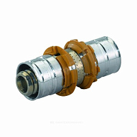 Муфта МП латунь пресс Дн 50 MLC Uponor 1046935 (1015248) купить в интернет-магазине инженерного оборудования в Санкт-Петербурге