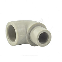 Угольник PP-R серый внутр/наруж пайка Дн 32 VALFEX 10110032Г купить в интернет-магазине инженерного оборудования в Санкт-Петербурге