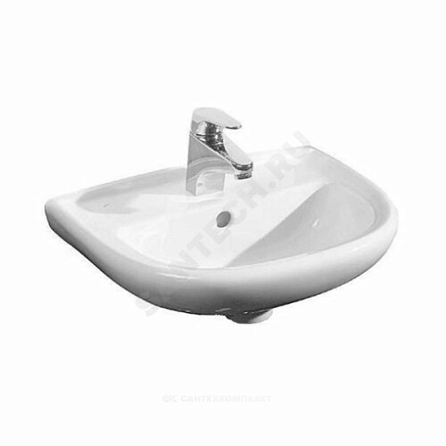 Умывальник подвесной Deep by Jika (Olymp) 50 белый Jika 8.1061.1.000.104.9 купить в интернет-магазине инженерного оборудования в Санкт-Петербурге