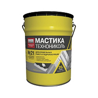 Мастика БПХ кровельн. битумно-полимерн. Технониколь №21 (Техномаст), 20 кг купить в интернет-магазине инженерного оборудования в Санкт-Петербурге