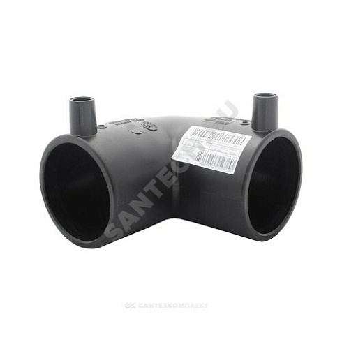 Отвод электросварной ПЭ100 SDR11 Дн 250х90гр Ру16 EUROSTANDARD 2111160250 купить в интернет-магазине инженерного оборудования в Санкт-Петербурге