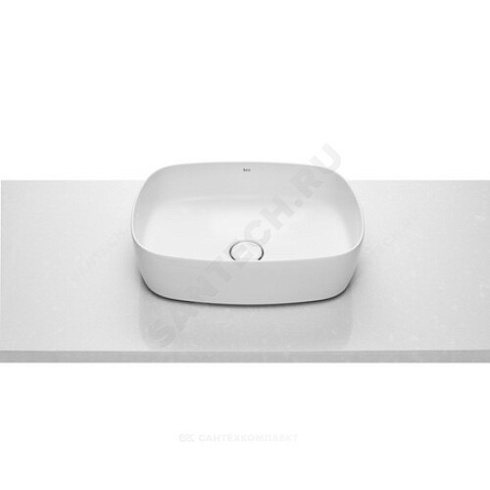 Умывальник мебельный Inspira Soft 50 без отверстия п/смес белый Roca 327500000 купить в интернет-магазине инженерного оборудования в Санкт-Петербурге