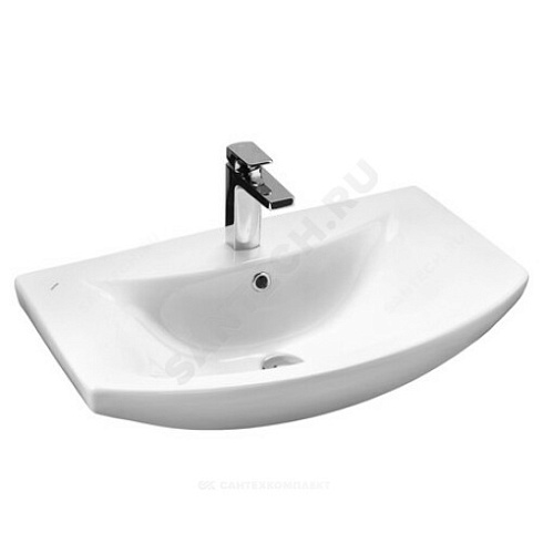 Умывальник мебельный Балтика 70 белый Santek 1.WH20.7.776 купить в интернет-магазине инженерного оборудования в Санкт-Петербурге