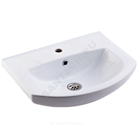 Умывальник мебельный Элеганс 50 белый Rosa (Кировская керамика) купить в интернет-магазине инженерного оборудования в Санкт-Петербурге