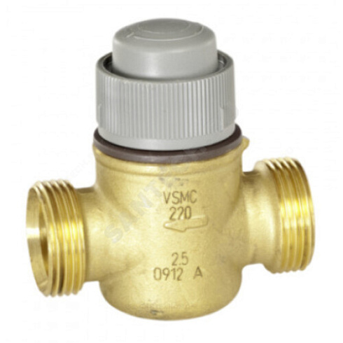 Клапан регулирующий латунь VSMF-2 Ду 25 Ру16 Kvs=8м3/ч Honeywell-Braukmann VSMF-225-8.0P купить в интернет-магазине инженерного оборудования в Санкт-Петербурге