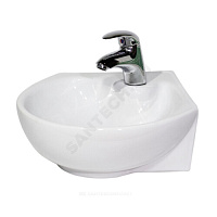 Умывальник угловой подвесной Радуга 35 Оскольская керамика 41701000505 купить в интернет-магазине инженерного оборудования в Санкт-Петербурге