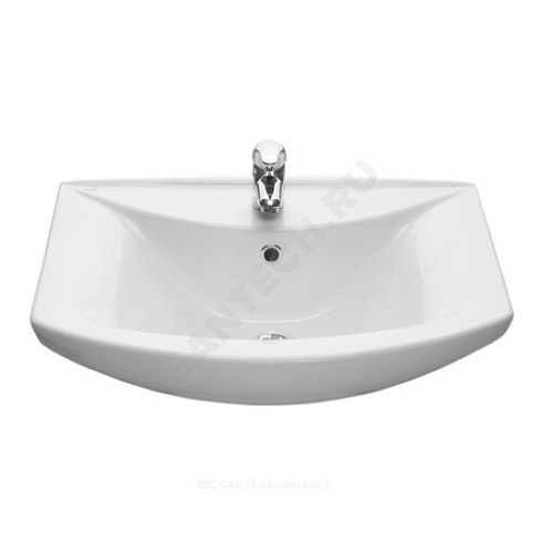 Умывальник мебельный Грация 60 белый Santeri 1.3120.3.S00.11B.0 купить в интернет-магазине инженерного оборудования в Санкт-Петербурге