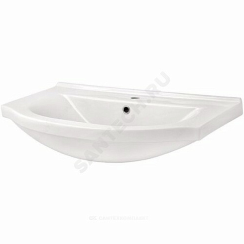 Умывальник мебельный Эльбрус 80 белый Santek 1.WH10.9.653 купить в интернет-магазине инженерного оборудования в Санкт-Петербурге