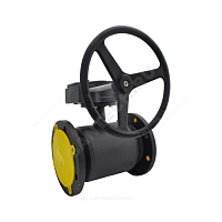 Кран шаровой сталь JIP/G-FF Ду 150 Ру25 фл с редуктором Danfoss 065N0351G купить в интернет-магазине инженерного оборудования в Санкт-Петербурге