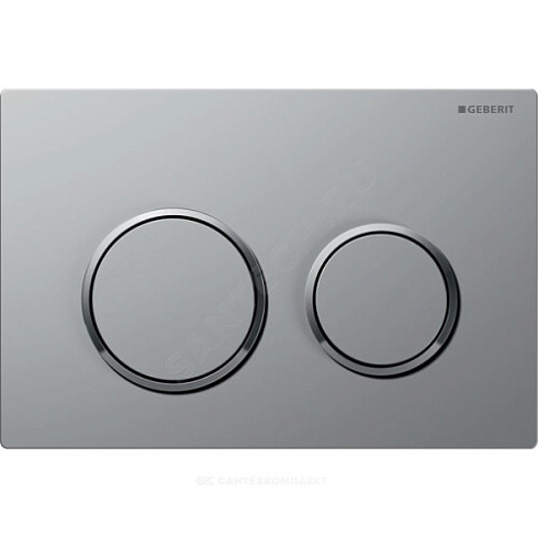Кнопка для инсталляции Omega 20 хром матовый/хром глянцевый Geberit 115.085.JQ.1 купить в интернет-магазине инженерного оборудования в Санкт-Петербурге
