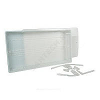 Шкаф коллекторный пластик R584 612х86х272мм Giacomini R584Y104 купить в интернет-магазине инженерного оборудования в Санкт-Петербурге