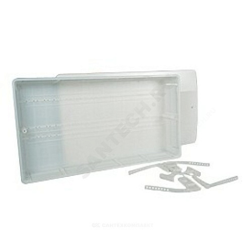 Шкаф коллекторный пластик R584 512х86х272мм Giacomini R584Y103 купить в интернет-магазине инженерного оборудования в Санкт-Петербурге