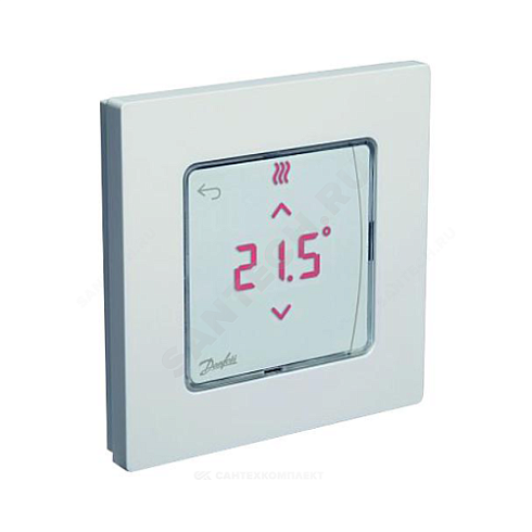 Термостат комнатный Icon с дисплеем настенный Danfoss 088U1055 купить в интернет-магазине инженерного оборудования в Санкт-Петербурге