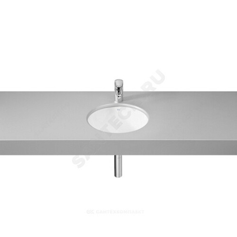 Умывальник мебельный Foro 41 без отверстия п/смес белый Roca 327884000 купить в интернет-магазине инженерного оборудования в Санкт-Петербурге