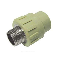 Муфта PP-R комбинированная под ключ серая НР Дн 50х1 1/2 VALFEX 10135050Г купить в интернет-магазине инженерного оборудования в Санкт-Петербурге