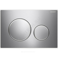 Кнопка для инсталляции Sigma 20 хром глянец/хром матовый Geberit 115.882.KH.1 купить в интернет-магазине инженерного оборудования в Санкт-Петербурге