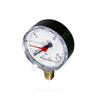 Манометр M38K-A10 радиальный Дк63мм 0-10 бар кл.1,6 G1/4 Honeywell-Braukmann HWLFCM005 купить в интернет-магазине инженерного оборудования в Санкт-Петербурге