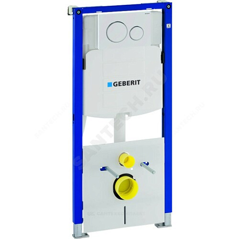 Инсталляция для подвесного унитаза Duofix с кнопкой смыва Sigma 20 Geberit 111.301.KJ.5 купить в интернет-магазине инженерного оборудования в Санкт-Петербурге