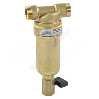 Фильтр сетчатый T-образный латунь Ду 25 Ру25 Тмакс=80 oC G1 НР FF06-1AAM Honeywell-Braukmann HWLFIN075 купить в интернет-магазине инженерного оборудования в Санкт-Петербурге