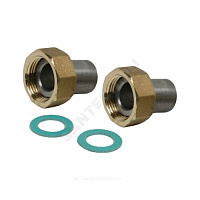 Комплект присоединительный (2х1 1/2) Ду 40 ВР/НР Danfoss 087G6074 купить в интернет-магазине инженерного оборудования в Санкт-Петербурге