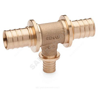 Тройник переходной для PE-X бронза Дн 32х25х32 RAUTITAN PLATINUM RX Rehau 14564621001 купить в интернет-магазине инженерного оборудования в Санкт-Петербурге