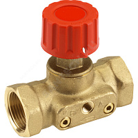 Клапан запорный ручной латунь CDT Ду 32 Ру16 ВР Kvs=6.3м3/ч б/ниппелей Danfoss 003Z7694 купить в интернет-магазине инженерного оборудования в Санкт-Петербурге