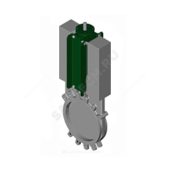 Задвижка шиберная односторонняя нерж VG6400-004EP Ду 125 Ру10 межфл под электропривод уплотнение: ЭПДМ Tecofi VG6400-004EP0125 купить в интернет-магазине инженерного оборудования в Санкт-Петербурге