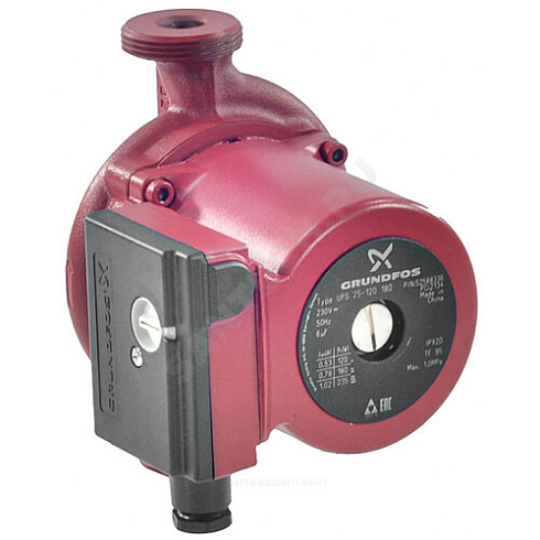 Насос циркуляционный с мокрым ротором UPS 32-100 PN10 1х230В/50 Гц Grundfos 95906500 купить в интернет-магазине инженерного оборудования в Санкт-Петербурге