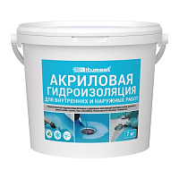 Гидроизоляция акриловая Битумаст, 7 кг купить в интернет-магазине инженерного оборудования в Санкт-Петербурге