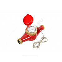 Счётчик г/в и х/в крыльчатый многоструйный Ду 25 Ру16 120С L=260мм резьба импульсный В/К ВСКМ 90 ДГ2 Декаст 72-25-03 купить в интернет-магазине инженерного оборудования в Санкт-Петербурге