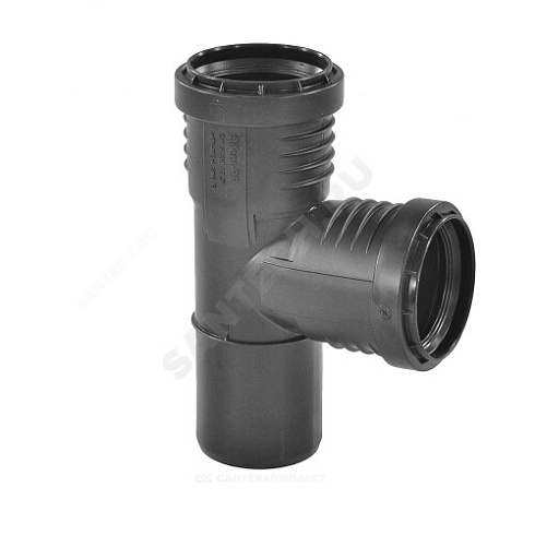 Тройник PP-MD бесшумный Silent-PP Дн 75х75х87,5гр б/нап в/к Geberit 390.349.14.1 купить в интернет-магазине инженерного оборудования в Санкт-Петербурге