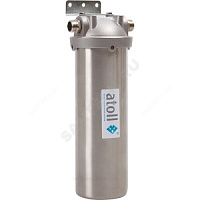 Фильтр магистральный механический нерж сталь I-11SM-p STD 1-ст Slim Line 10 Atoll ATEFIN002 купить в интернет-магазине инженерного оборудования в Санкт-Петербурге