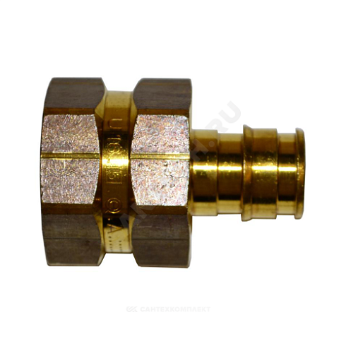 Муфта для PE-X латунь Дн 50х1 1/4 ВР Q&E Uponor 1085078 купить в интернет-магазине инженерного оборудования в Санкт-Петербурге
